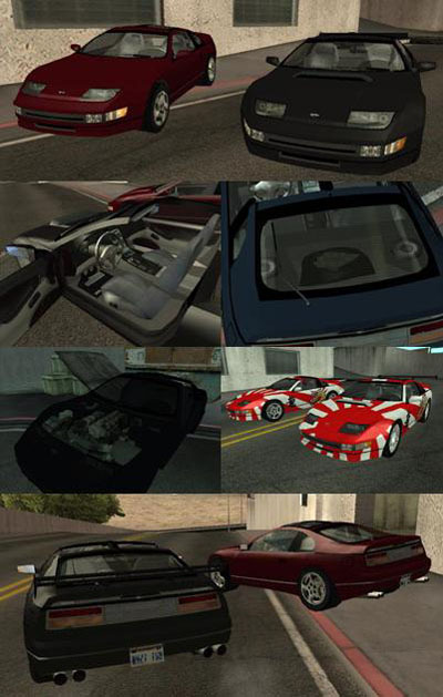 Gta vice city deluxe nissan 300zx где найти